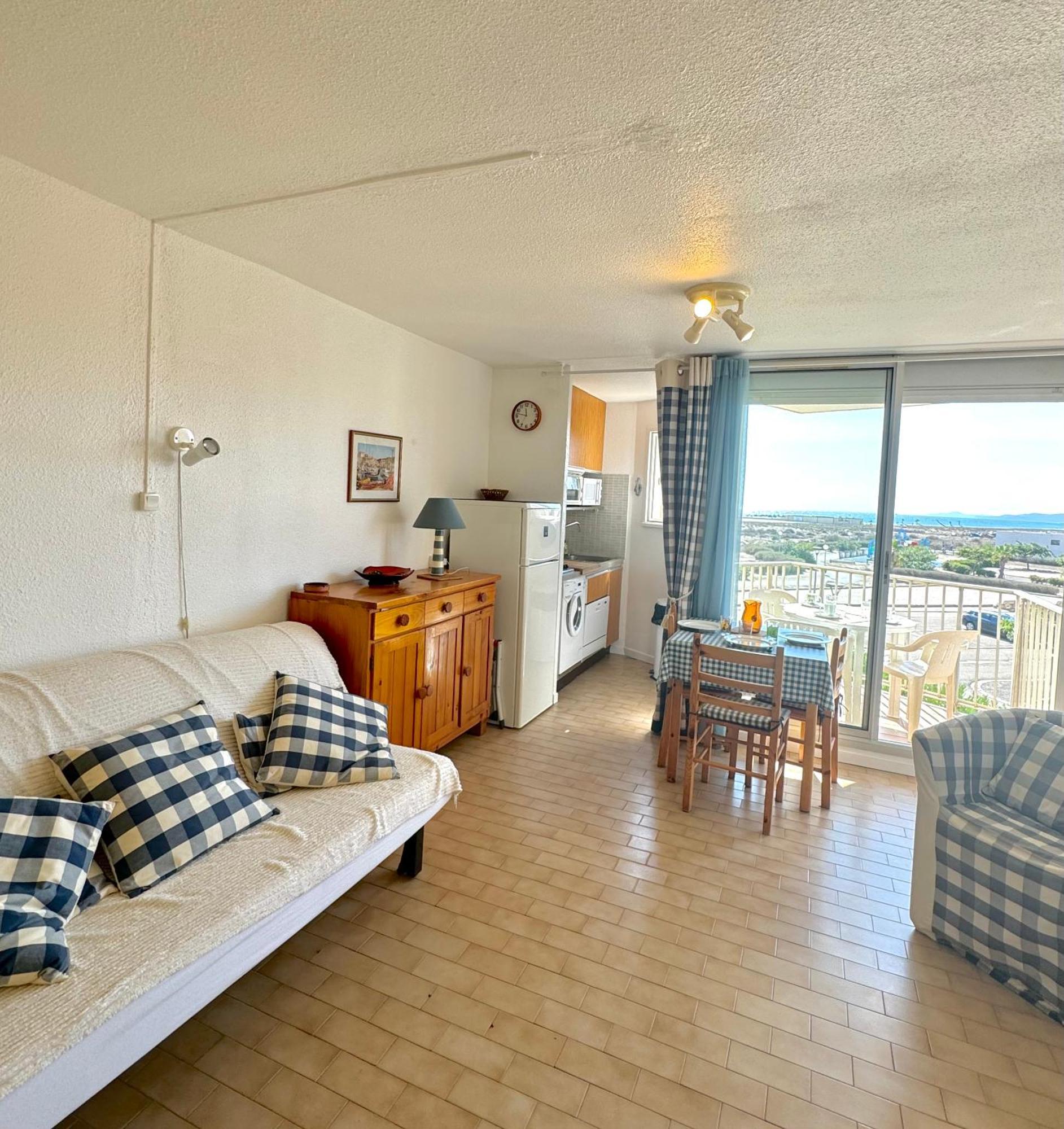 Studio 3 Personnes Acces Direct Plage - Parking Prive - 3Tvp30 Le Barcares Exterior photo