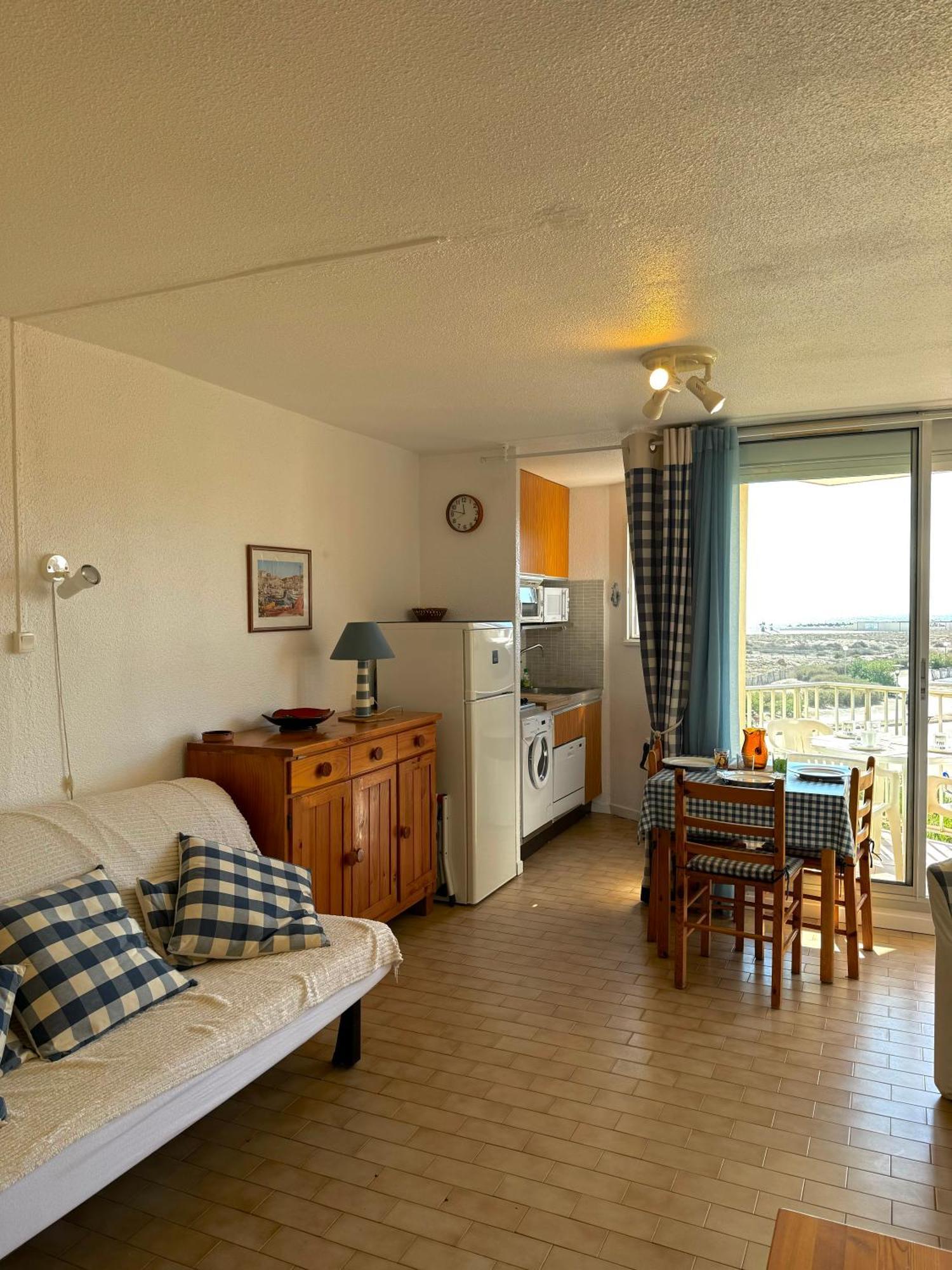 Studio 3 Personnes Acces Direct Plage - Parking Prive - 3Tvp30 Le Barcares Exterior photo